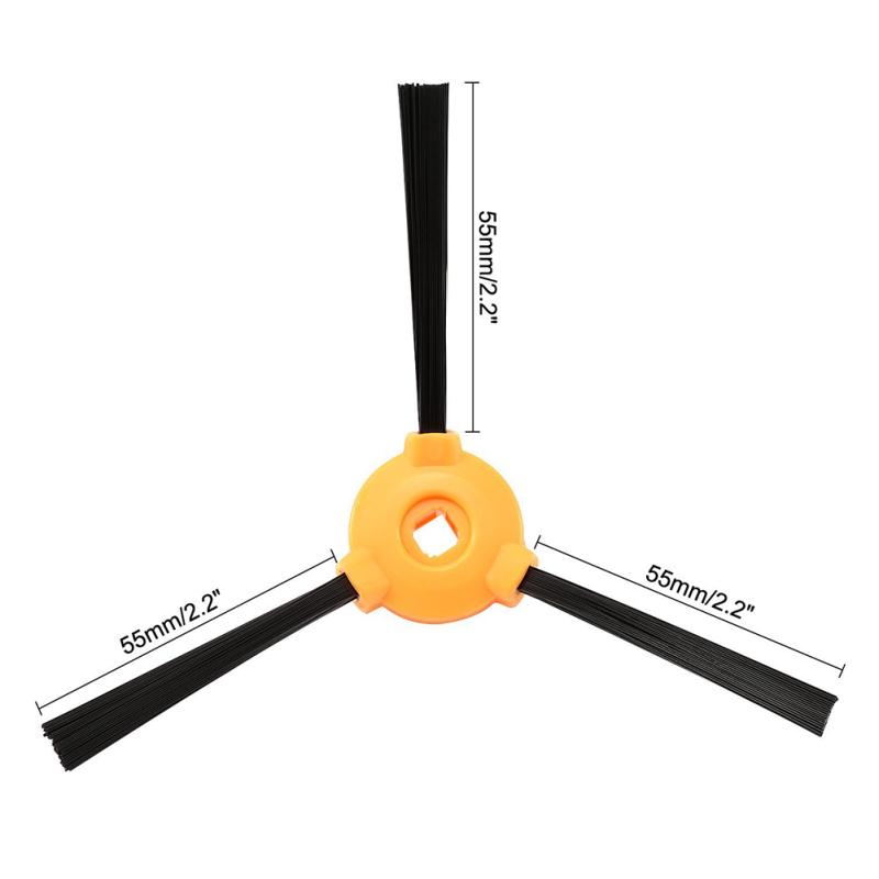 Pentru Ecovacs Deebot N79 Aspirator Robot Robot Curățător Piese 4 Perii Laterale + 3 Filtre