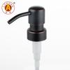 Fast Delivery Shampoo Pump 28/410 Matte Gold Stainless Steel Hand Lotion Pump Head Black of Soap Dispenser at Good Price