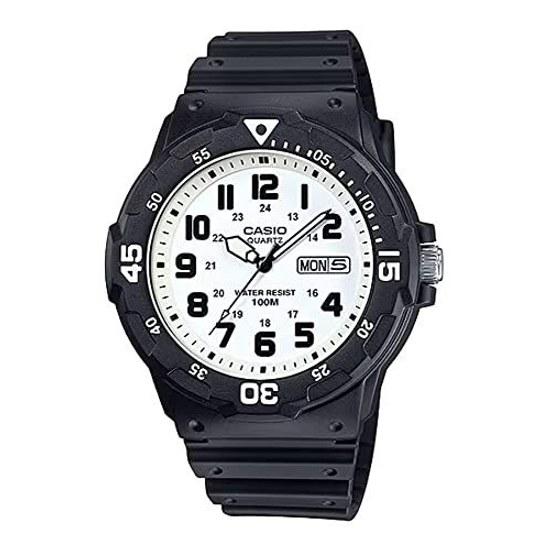 Casio Standard Quartz Wristwatch MRW-200H-7BV Mens WhiteArabic Overseas Model