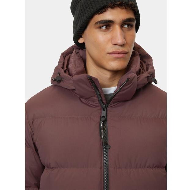 Winter Jacket Marc O'Polo 329096070048 Burgundy Color, Standard Fit