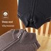 JOW Men's Heavyweight 100% Wool Half-Zip Mock Neck Sweater