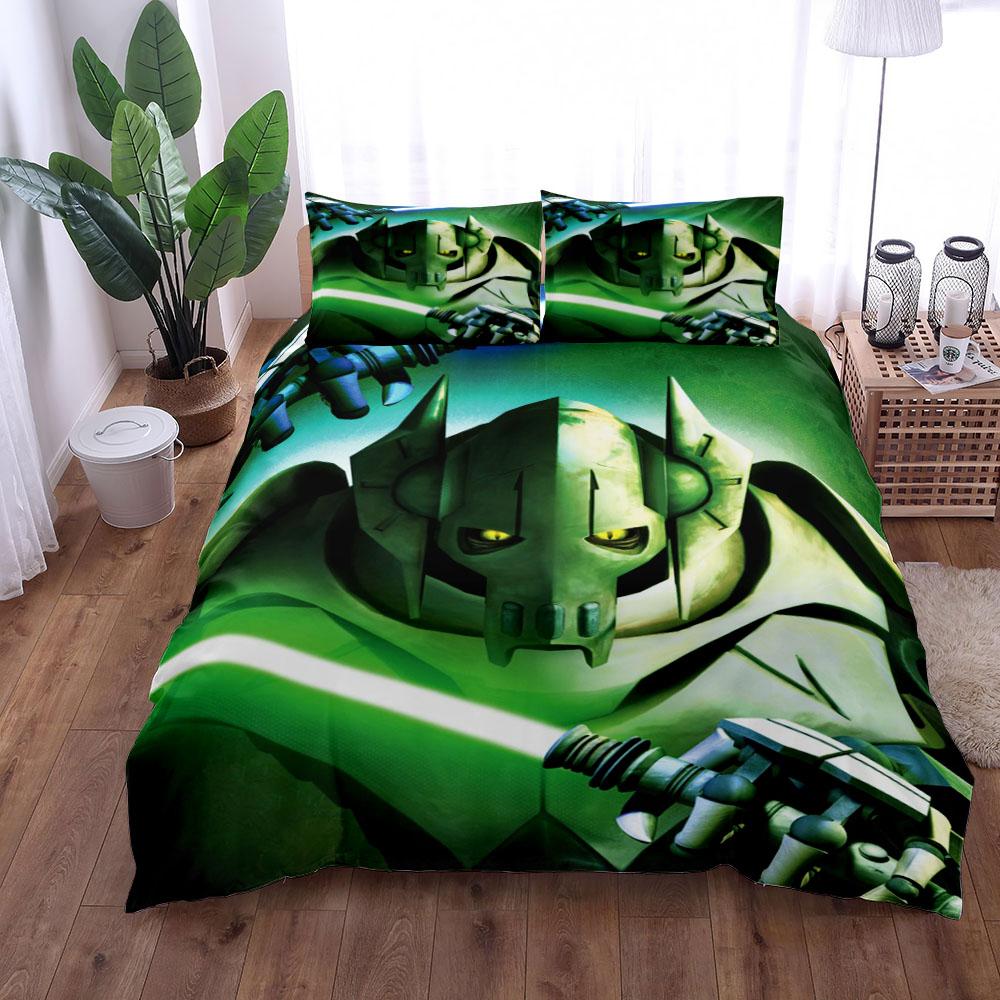

Комплект постельного белья General Grievous Duvet Cover Set King Queen Double Full Twin Single Size EU single(135x200cm)