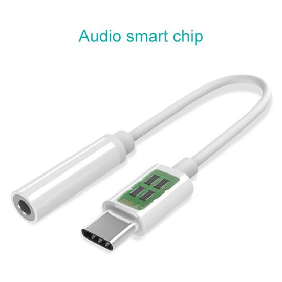 Audio Adapter Multifunctional Jack Adapter Cable Easy-using ABS for Cellphone