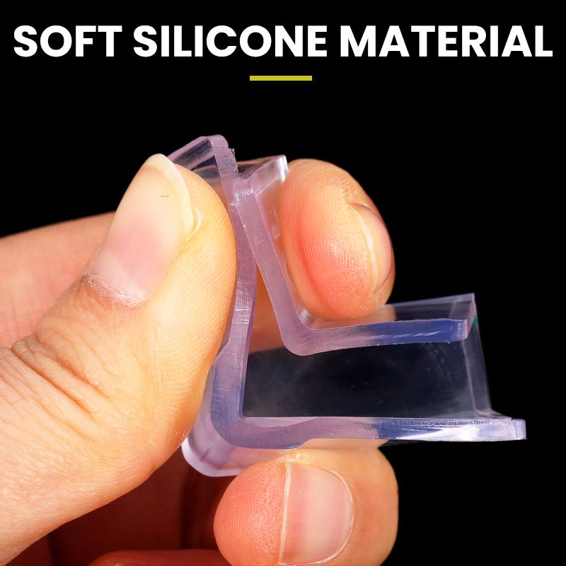 4pcs Silicone Fish Tank Corner Protector Glass Acrylic Fish Tank Corner Protector Anti Collision Crack Prevention Aquarium Tool