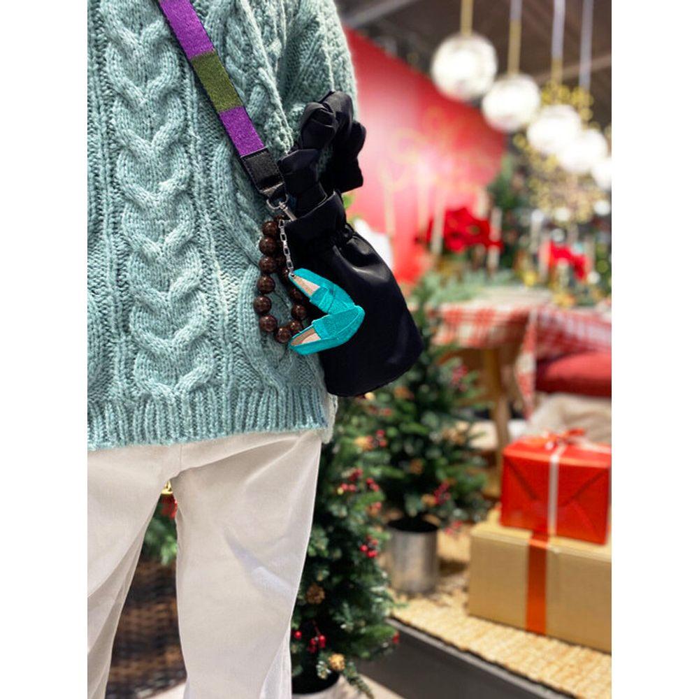 

THEHEE Loafer Charm Keychain Bag Accessory (2 Colors) Mint