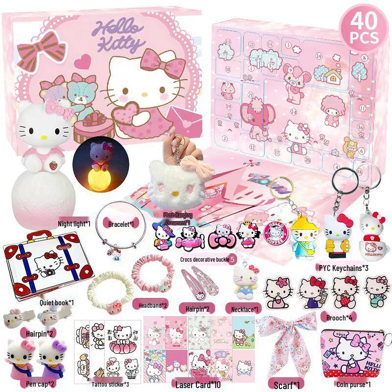 Sanrio Blind Box Harzfigur: Saisonale Exklusivität Hello Kitty & My Melody
