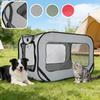 Large SUV Car Trunk Pet Carrier Foldable Dog Crate Pop Up Breathable Mesh Waterproof Tent for Dogs Cats Travel Camping Outdoor