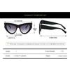 Occhiali da sole alla moda Cat-Eye da donna Stile INS Trendy Unici Occhiali da sole Protettivi UV Ombrelli da sole Protettivi UV per esterni