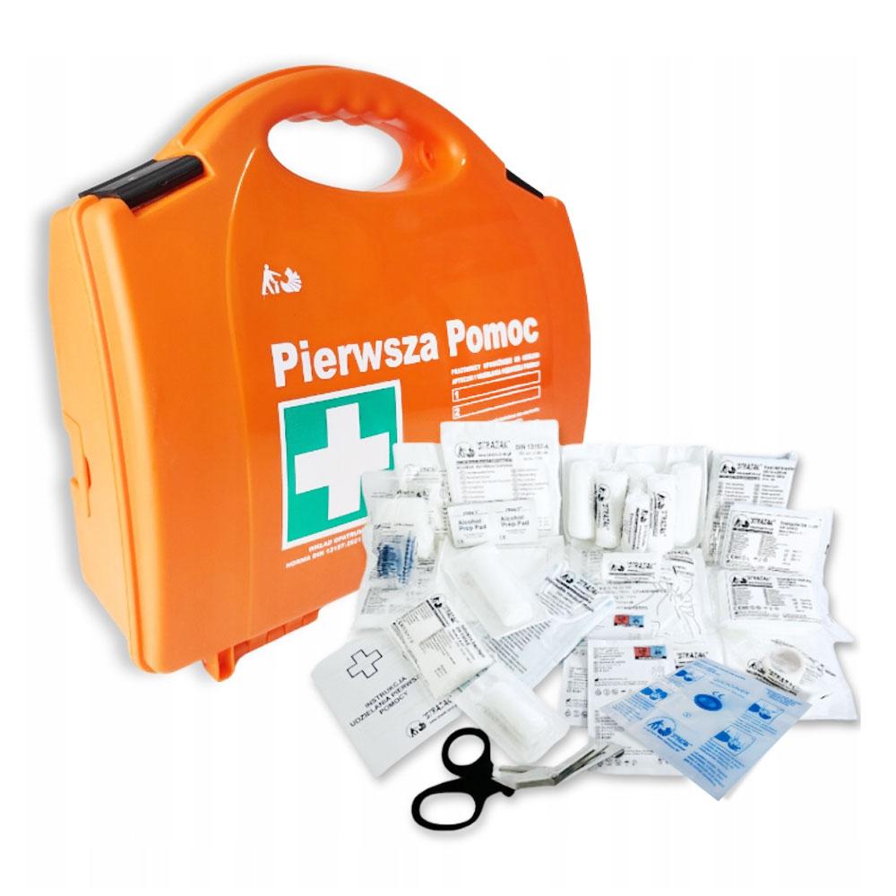 Portable First Aid Kit DIN 13157 Super Plus with Equipment for Companies and Industry 1 Piece