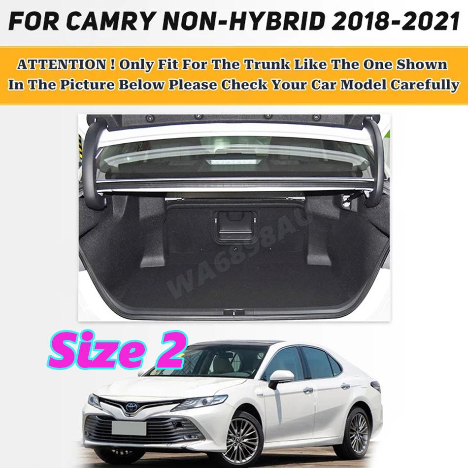 High Quality Leather Car Trunk Mat For Toyota Camry Non-hybrid 2018 2019 2020 2025 2025 2025 Anti Dirty Durable Carpet