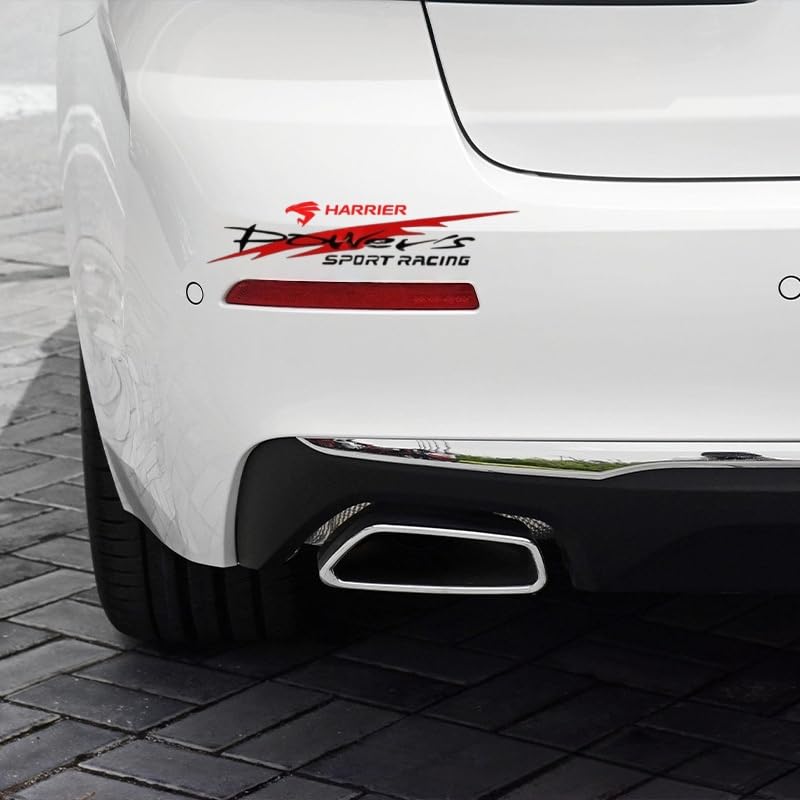 MUGEN Car Samochód Światło Brew Maska Sportowy Umysł Litera Przednia Pokrywa Karoseria Samochodu Naklejka Naklejka na Reflektor Samochodowy, 1 sztuka naklejka, Naklejka, Naklejka, Dekoracja,