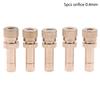 5Pcs 6Mm Quick Connect Mist Sprayer Atomizing Misting Nozzle Garden Water Irrigation Sprinkler For Misting Cooling System