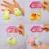 Budgie Simulated Love Parrot Plush Doll Bag Pendant With Attraction Magnetic