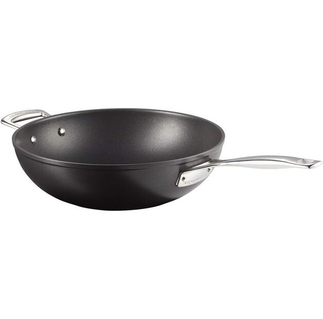 Le Creuset Aluminum Non-stick Wok Pan High with Handle 30 Cm (51104300010202)