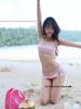 Women's Split Print Halter Bikini - European & American Style Swimwear