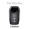 2 Buttons TPU Remote Key Case Cover Fob For Toyota Fortuner Rav4 Highlander Yaris Auris Camry Land Cruiser Prado 150 Mark X Venza