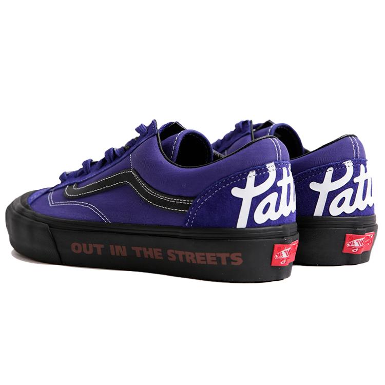 Vans Patta X Vault Style 36 Tc Vlt Lx 'Blue Black' Women's VN0A5EFMW30