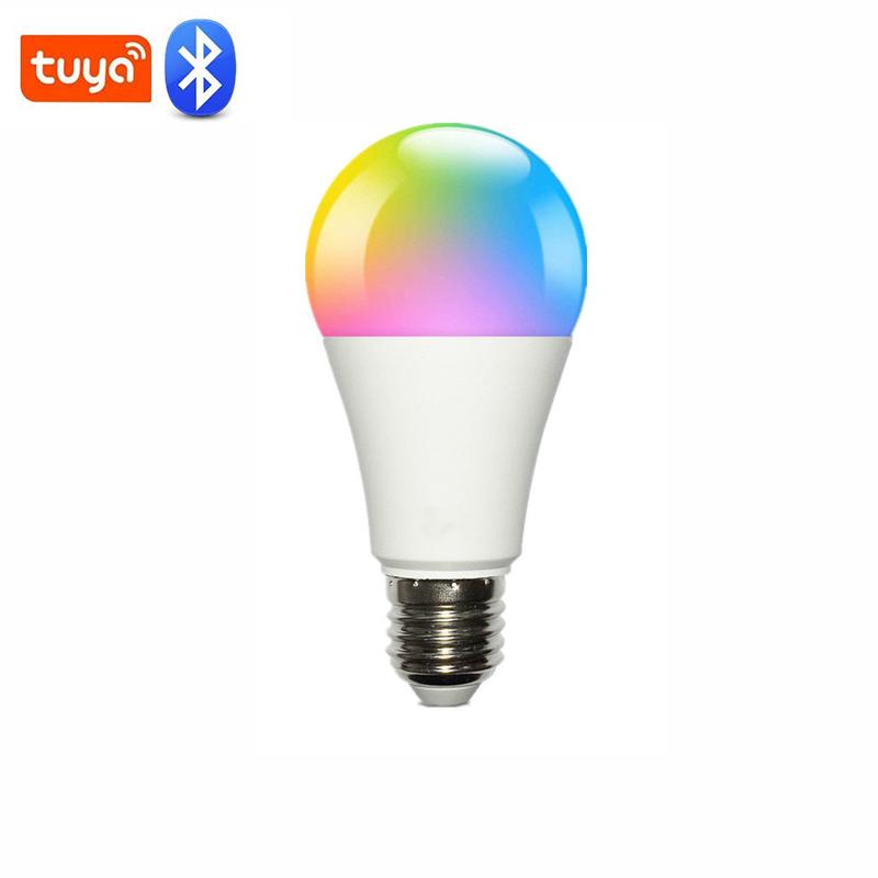 

MARPOU 1/3/4/5/6/10 шт. Tuya Bluetooth 9 Вт Смарт-лампа Светодиодная лампа E27 RGB Смарт-лампы 220 В Смарт-лампы для дома Спальня Комната D 9W&Bluetooth Version&1 pcs