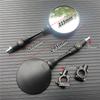 Foldable Motorcycle Rearview Mirror Round 10MM Scooter E-Bike Rear View Mirrors Back Side Convex Mirror for KTM KLX