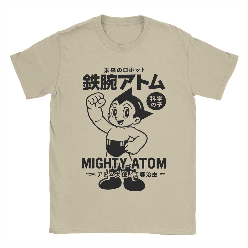 New Casual Japan Astro Boy Mighty Atom Men Short Sleeve Tee Printed Tops Kid Tshirt Children Adults Parent Child T Shirts