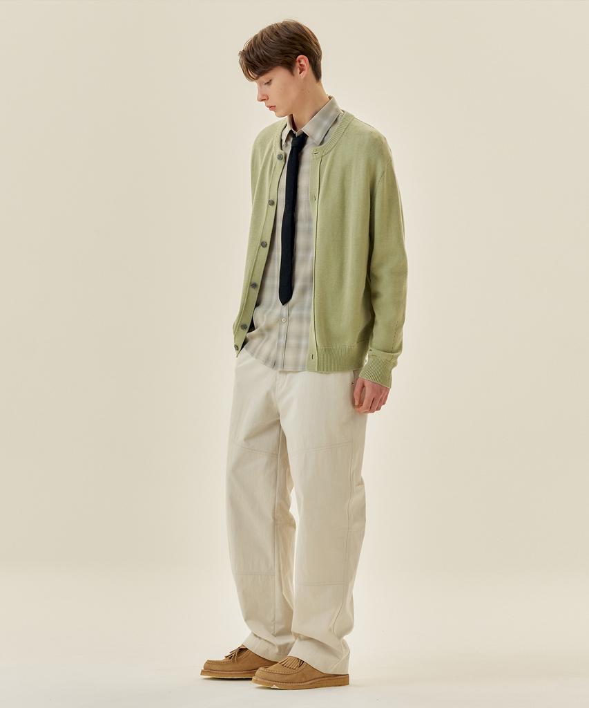 MINDBRIDGE [Couture] Double Knee Wide Pants