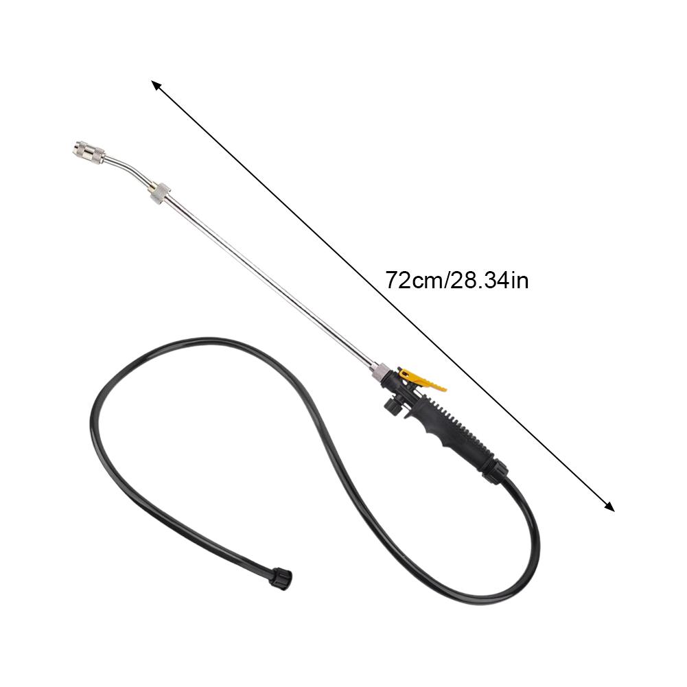 72cm Metal Water High Pressure Power Car Washer Spray Garden Water Jet Hose Wand Nozzle Sprinkler Washing Cleaning Tool