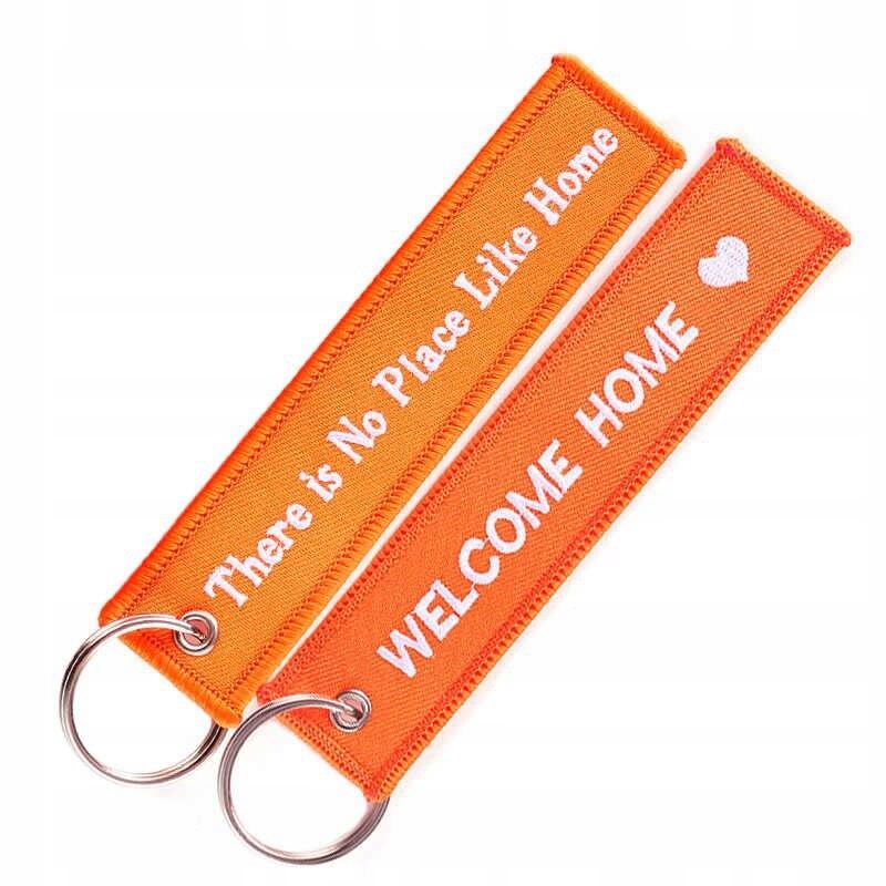 Brelok Welcome Home Zawieszka Do Kluczy Oryginalny Prezent
