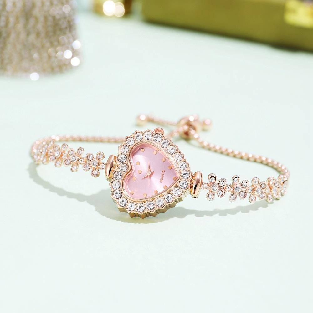 Top Brand Luxury Crystal Women Bracelet Watches Fashion Diamond Ladies Quartz Watch Steel Female Wristwatch Montre Femme