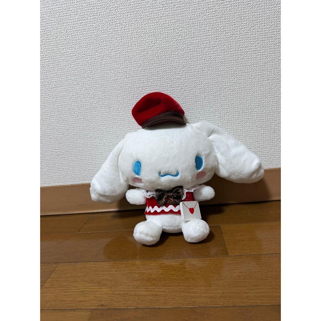 Sanrio Cinnamoroll stuffed toy red hat mail