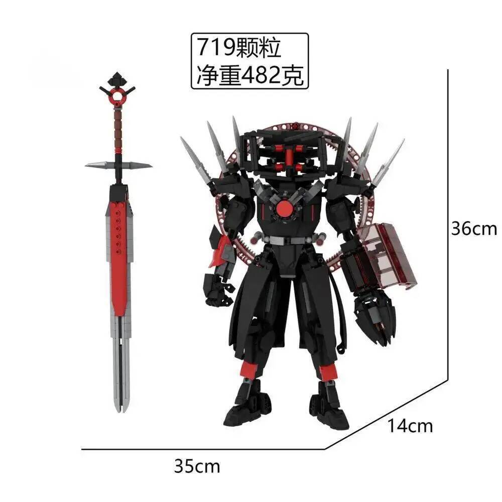 Скібіді Туалет Титани Оператор Блок Скібіді Туалет Титани Спікер Мен Спікермен Будівельний Блок Годинниковий Чоловік Телевізійний Чоловік G Чоловік