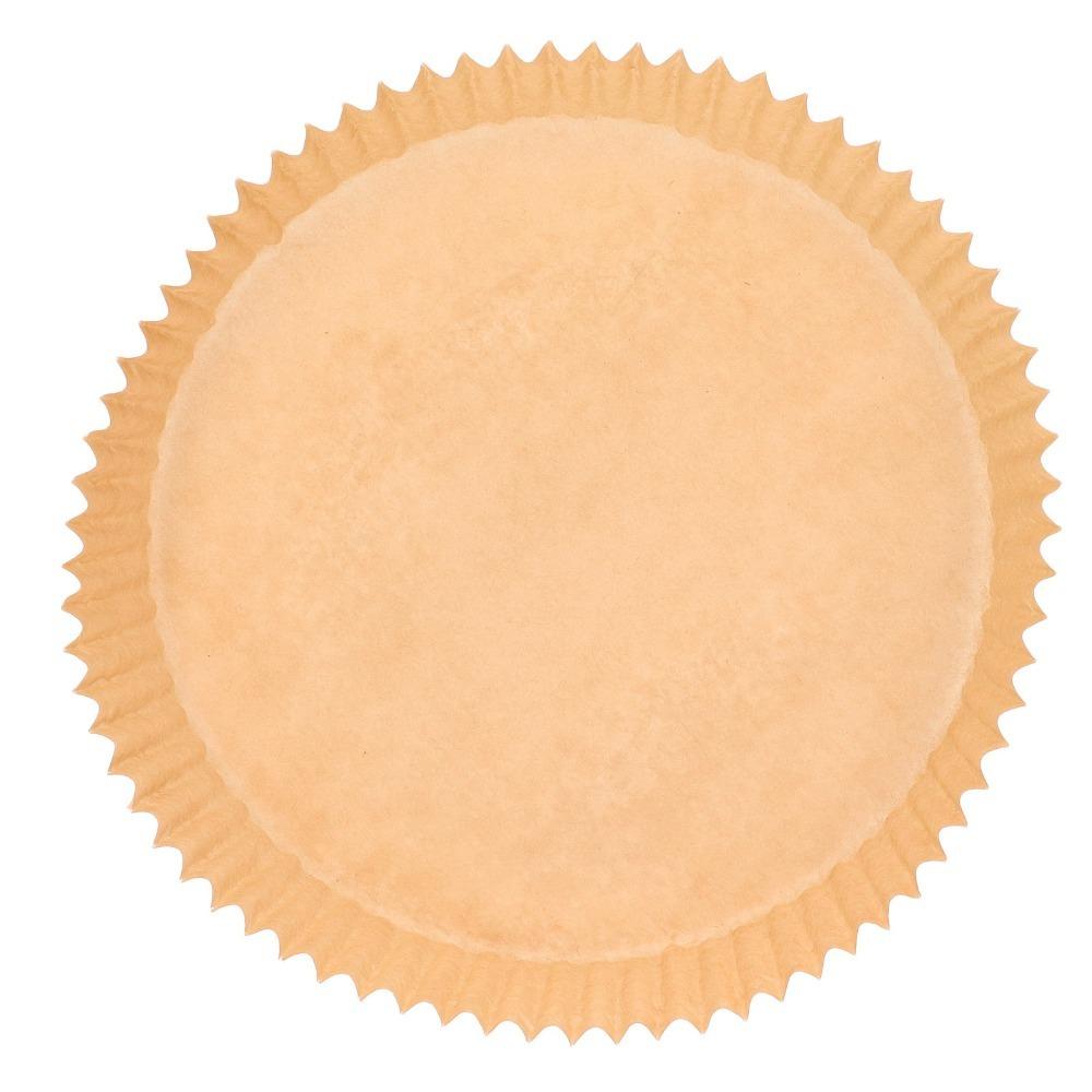 200pcs Round Disposable Paper Liner Non-Stick Surface Baking Paper Liner Microwave Air Fryer