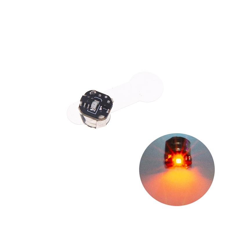 

1 шт. Мини Магнитная Светодиодная Лампа Игрушки для Экшн-Фигурок/Модификации Модели Автомобиля Свет Сделай Сам Моделирование с Батарейками и Магнитом оранжевый