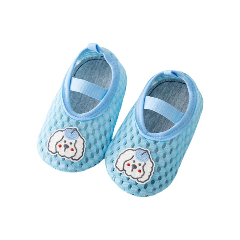 Infant Anti Skid Floor Socks with Cartoon Design for Baby Ages 10 Months to 3 Years Toddler Learning to Walk Shoes
