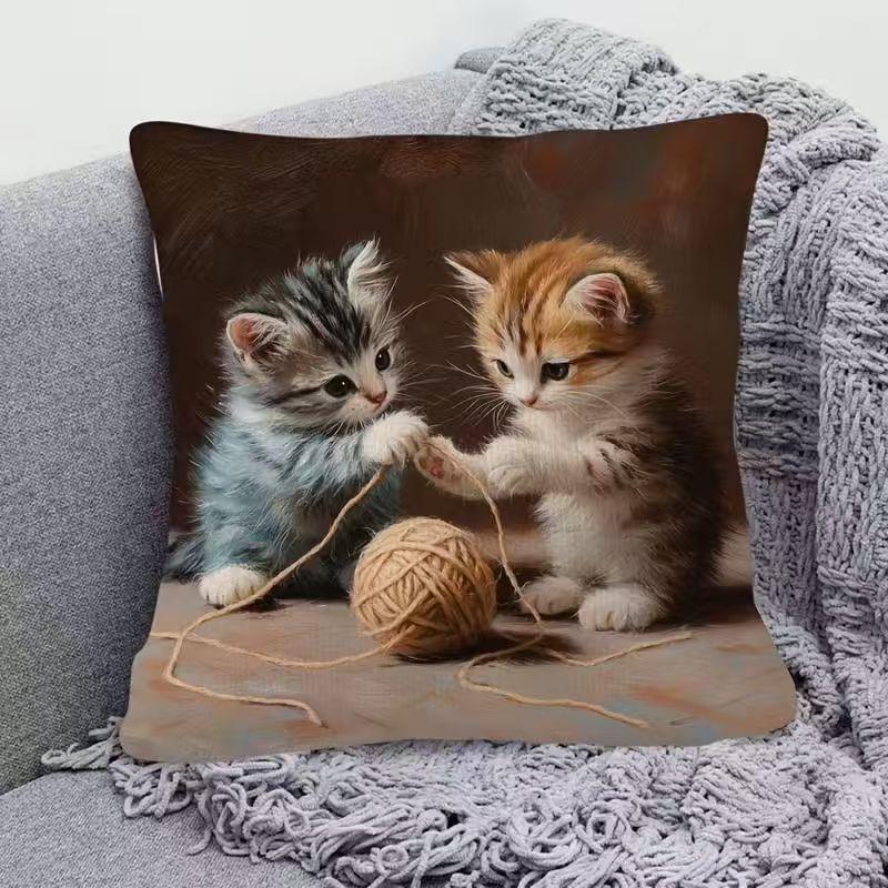 

Cute Bedroom Sofa Cushion Cover One Size