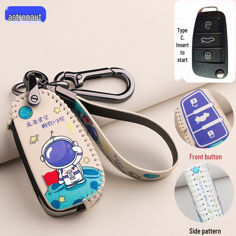 Refine S3, M3, M4, S2 Car Key Cartoon Case with Buckle