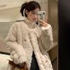 Coat for Women Cotton Plush Autumn Winter Thickened Fleece Sweatshirt Oversize Casual Coat Jacket