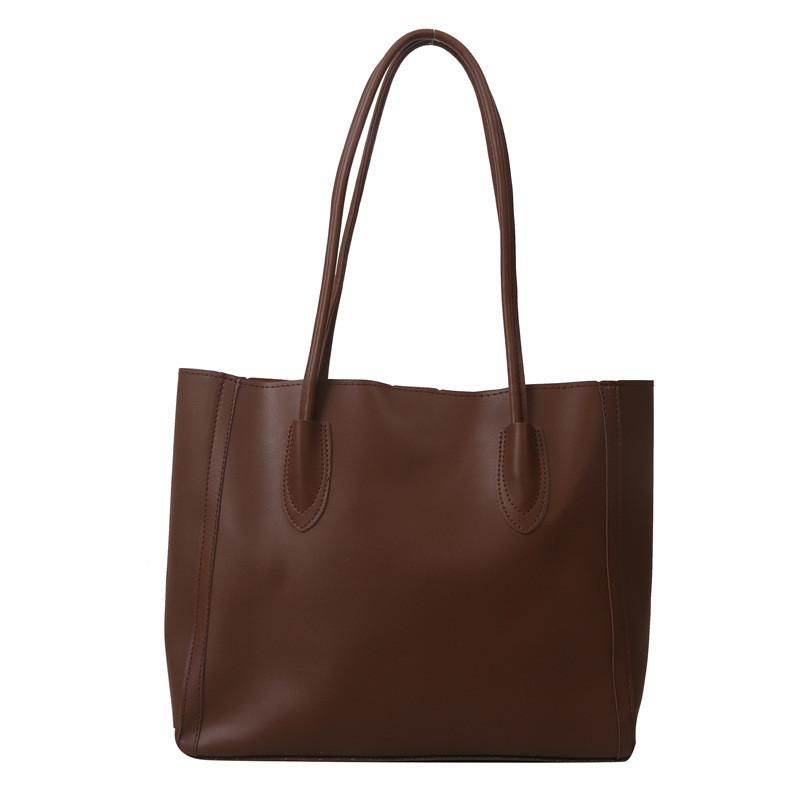 Fashionable Minimalist Shoulder Bag Vintage Unique Large Capacity Tote Bag For Fall