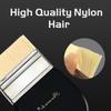 Nylon Painting Brushes Wooden Handle Hair Scrubbing Brush Watercolor Brushes Paints  Art Supplies