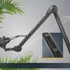 LogiLink Microphone Arm 3/8" & 5/8" Desktop Microphone Stand Scissor 360° Streaming Podcast Gaming