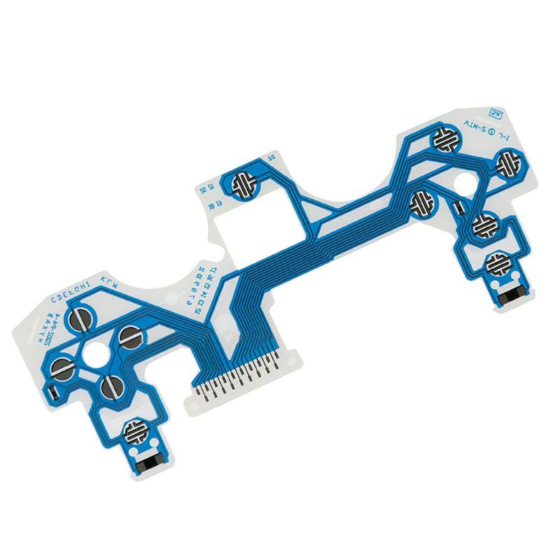 10 Pieces Conductive Film Controller Keyboard Flex Cable 030 040 050 Circuit Board Replacement Buttons Tape for