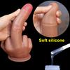 Huge Spoof Middle Finger Gift Thick Dildo Gay Soft Silicone Big Suction Cup Artificial Penis Anal Plug Sex Toy for Women
