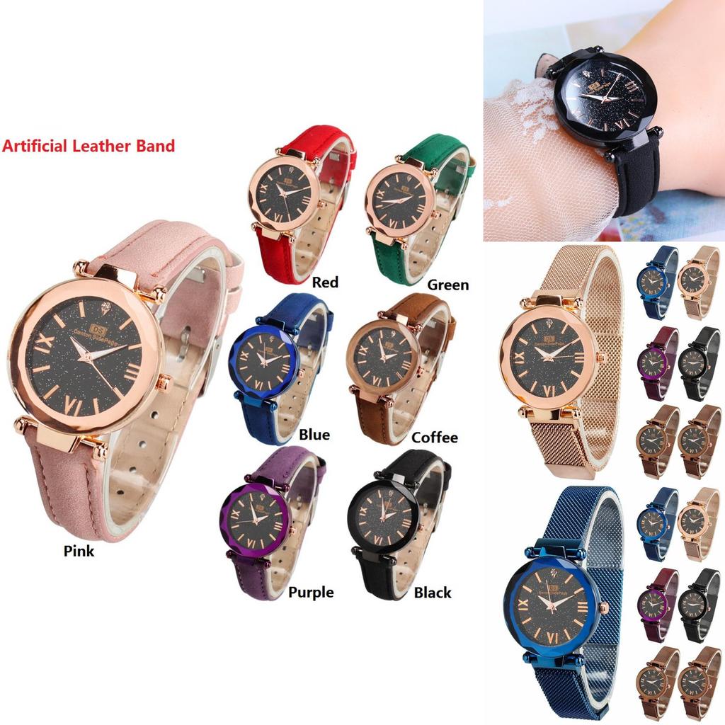 Premium Starry Sky Watch With Waterproof Design And Magnet Strap Buckle For All Occasions