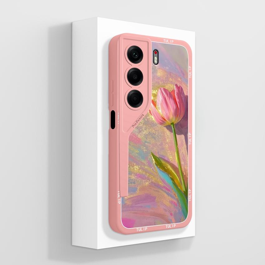 For Tecno Camon 40 30 20 Pro Premier Phone Case Beautiful Planet Pattern Soft Liquid Silicone High Quality Anti Slip Protective Shell For Tecno Casing