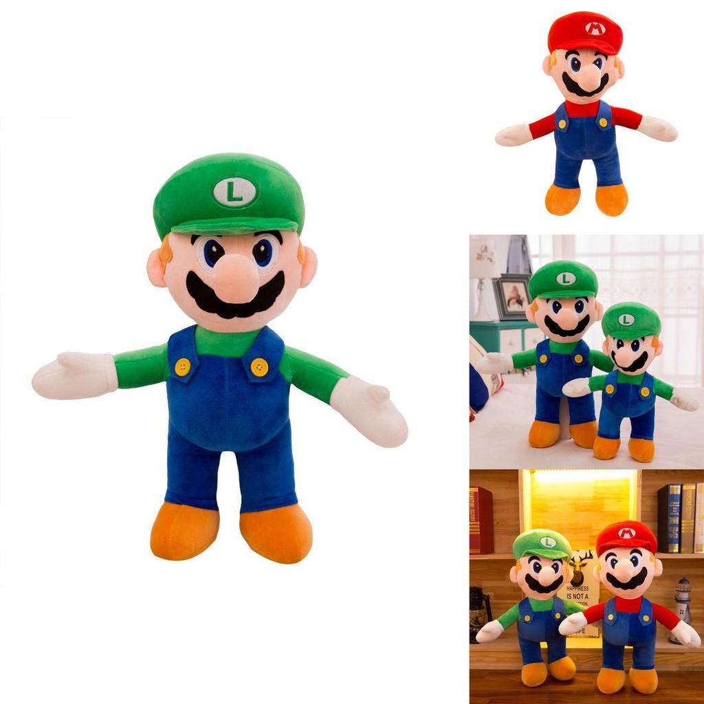 Entzückendes Mary Plüschtier Cartoon Mario Puppe Kissen für Kinder Geburtstagsgeschenk