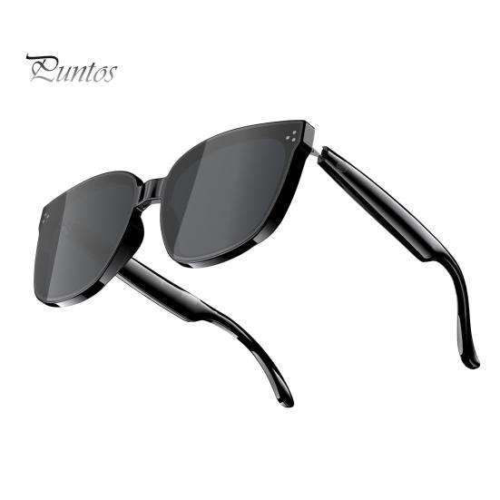 

1 пара интеллектуальных очков для перевода на базе искусственного интеллекта, 110 языков, прямая запись, прямой перевод, очки с двойной магнитной зарядкой чёрный