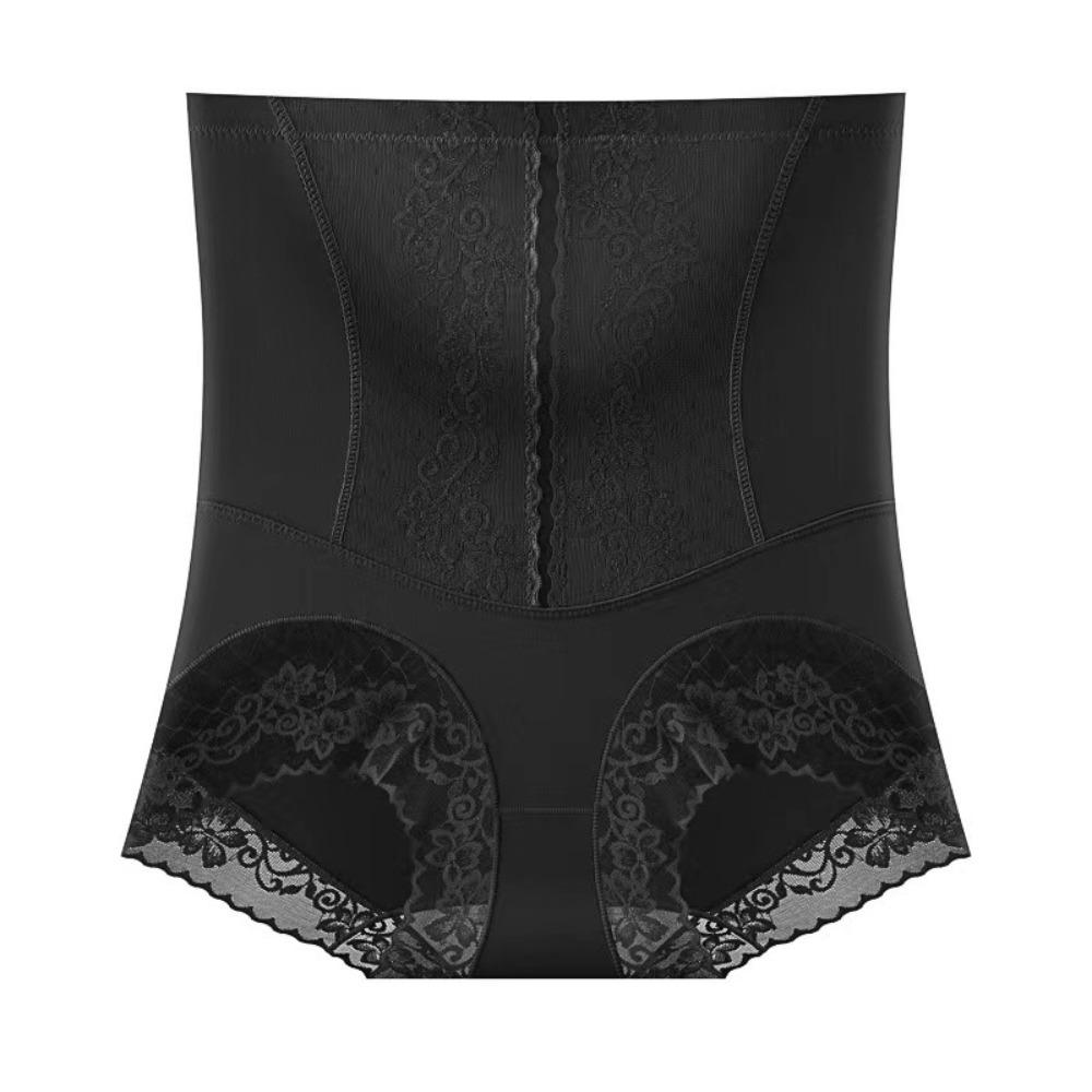 

Embroidery Flower Floral Postpartum Shaping Panties Flat Belly Lift Buttock Body Shaper Girls XL чёрный