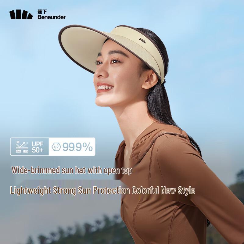 Beneunder Women's UV Protection Visor Sun Hat UL56924