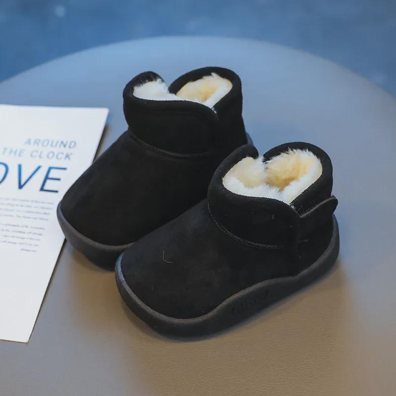 Dětské zimní sněhule - Teplé batolecí boty pro dívky