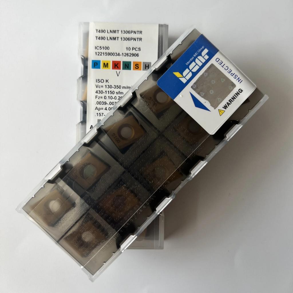 ISCAR / T490LNMT1306PNTR IC5100 /  Industrial indexable Carbide Inserts 10 Pcs