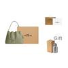 Coach Evelyn 34 Quilted Detail Leather Tote Shoulder Bag Large Women Bags Gray-Green CDR00-IMPST
